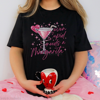 Valentine's Cupid Margarita Tee