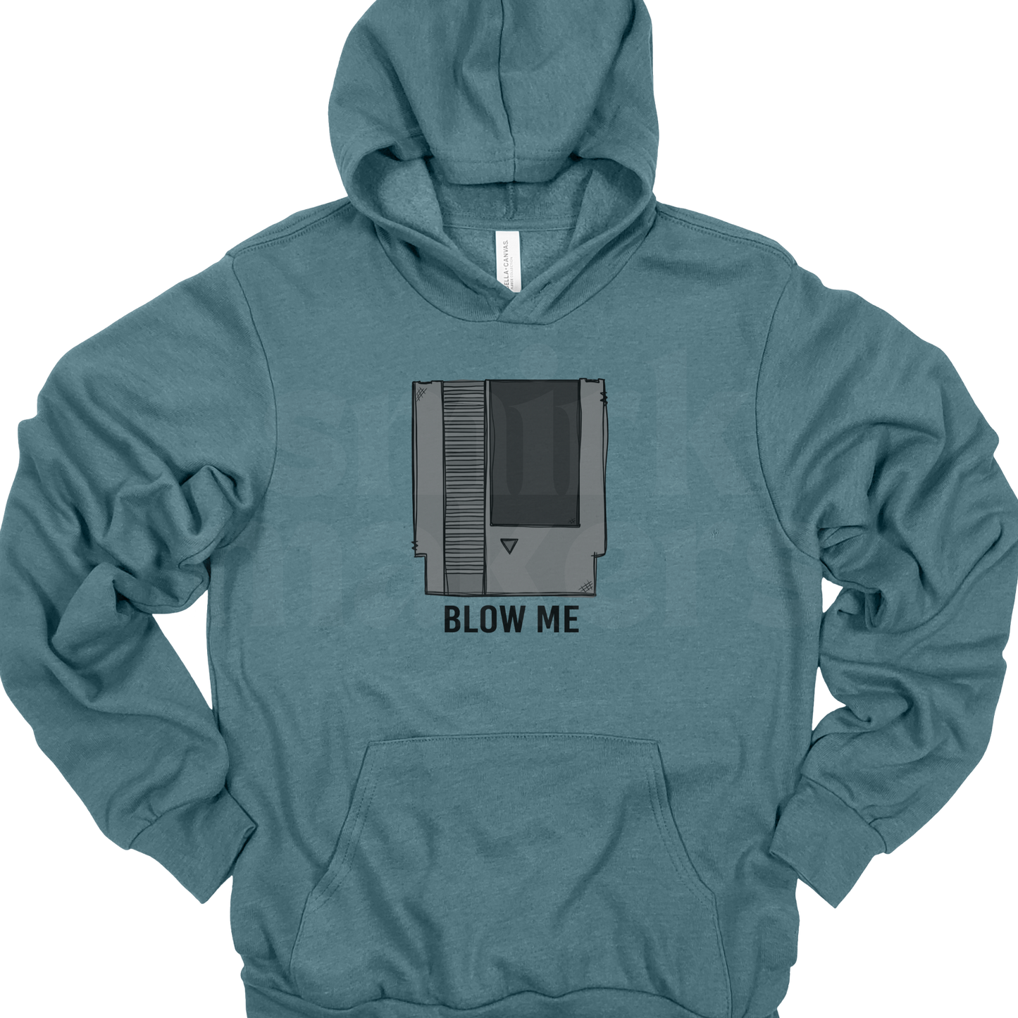 Blow Me - Funny Blue Hoodie