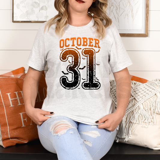 Halloween Day tee in ash.